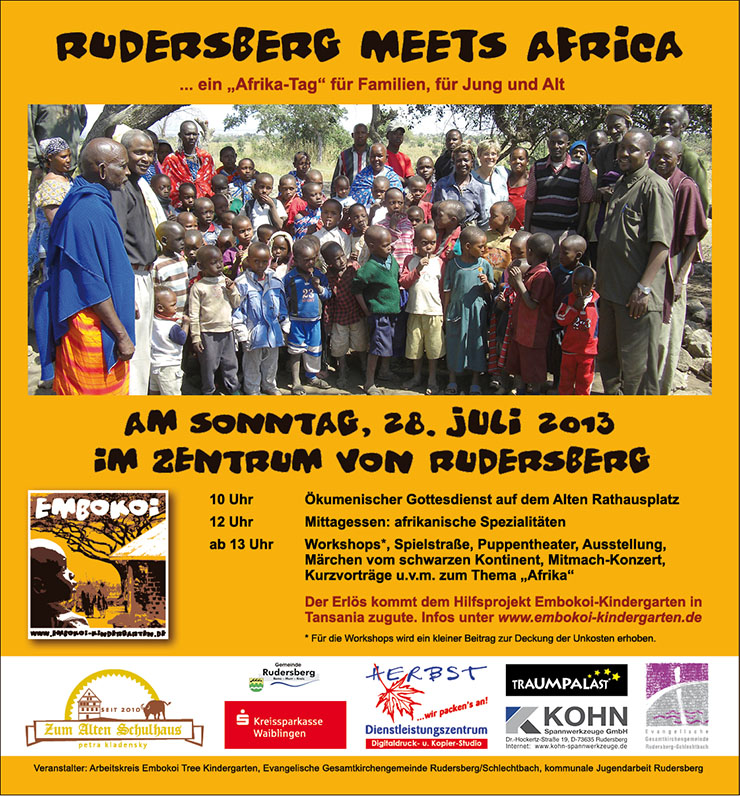 Afrikatag in Rudersberg 2013